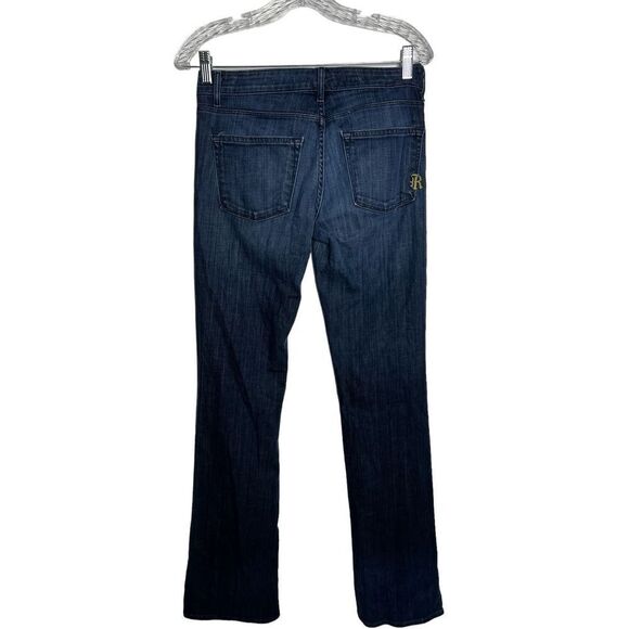 Rich & Skinny low rise bootcut flair Jeans  "Mystic" size 27 - Picture 4 of 7